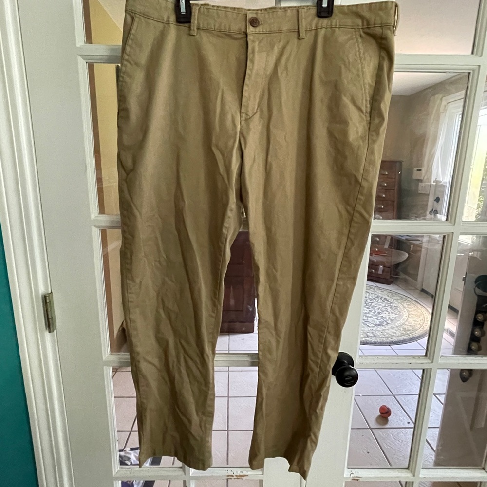 Weatherproof Tan Chinos Classic Cotton-Blend